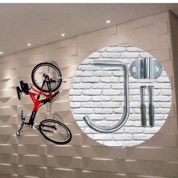 Suporte De Bicicleta Gancho Fixação Teto Ou Parede Gpb-zc - 5