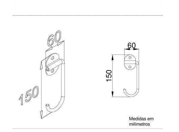 Suporte De Bicicleta Gancho Fixação Teto Ou Parede Gpb-zc - 6