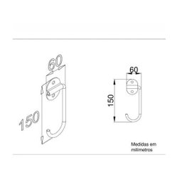 Suporte De Bicicleta Gancho Fixação Teto Ou Parede Gpb-zc - 6