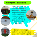 Ver imagem 7 de Sanitário Pet para Cachorros Porte Grande Higienico Lavável Banheiro e Direciona o Xixi para o Ralo