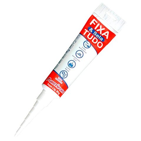 Kit 4 Colas Fixa Sela Tudo Bisnaga 85g Poliuretano Uso Geral