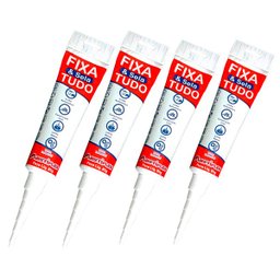 Kit 4 Colas Fixa Sela Tudo Bisnaga 85g Poliuretano Uso Geral - 2