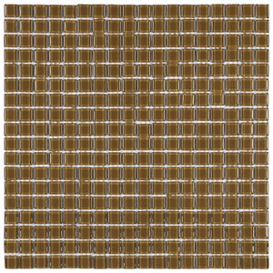 Pastilha de Vidro Cristal Glass Mosaic 30cmx30cm (Placas)