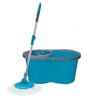 Balde Mop 360º Giratório Com Esfregão Centrifuga Azul - 2