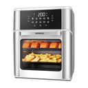 Ver imagem 1 de Fritadeira Air Fryer Forno Oven Mondial Branco e Inox 2000w 12l Afon-12l-wi 220v
