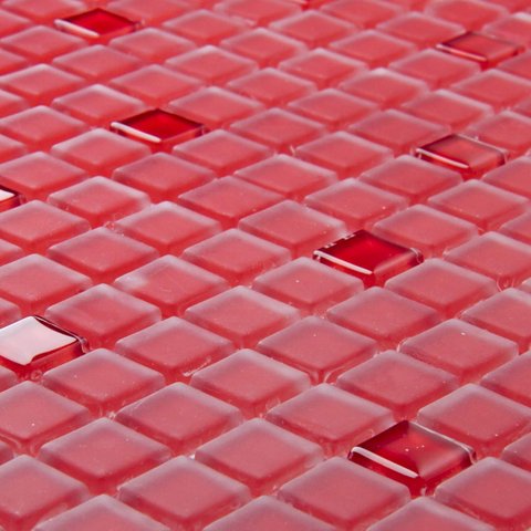 Pastilha de Vidro Lisa de 30cm X 30cm Rende  Glass Mosaic