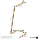 Ver imagem 7 de Porta Papel Higiênico Suporte Papel de Chão Dourado Yiwu