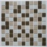 Kit Pastilha de Vidro Cristal com 11 Placas de 30cm x 30cm Rende 1m² Glass Mosaic  - 1
