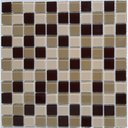 Ver imagem 1 de Pastilha de Vidro Cristal de 30cm X 30cm Rende  Glass Mosaic