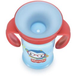 Copo Treinamento Transição Bebê Fisher-Price Azul Sweet 360 - 3