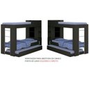 Ver imagem 7 de Treliche Solteiro Cabeceira Bau 1 Porta 225x87 Cm15 Preto Dtall