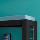 Ver imagem 5 de Treliche Solteiro Cabeceira Bau 1 Porta 225x87 Cm15 Preto Dtall