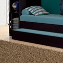 Ver imagem 6 de Treliche Solteiro Cabeceira Bau 1 Porta 225x87 Cm15 Preto Dtall