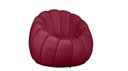 Ver imagem 4 de Kit Poltrona Giratória Concha C/ Puff Veludo Vermelho - Londrilar