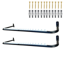 Ver imagem 2 de Kit com Duas Araras Cabideiros Rt Organizador de Cabides Aço Reforçado Loja Closet Quarto