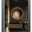Ver imagem 4 de Espelho Decorativo Redondo Led Branco Frio ou Quente com Suporte Branco Quente
