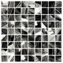 Ver imagem 4 de Pastilha de Vidro Cristal de 29cm x 29cm Rende Glass Mosaic Preto