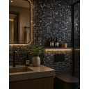 Ver imagem 2 de Pastilha de Vidro Cristal de 29cm x 29cm Rende  Glass Mosaic