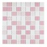 Pastilha de Vidro Patchwork de 29cm X 29cm Rende  Glass Mosaic - 1