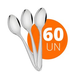 KIT - 60 Colher de Sopa Laguna em Aço Inox CITOP - Tramontina 63906010 - 1 KIT - 60 Colher de Sopa Laguna em Aço Inox CITOP - Tramontina 63906010 - 1