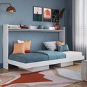 Ver imagem 3 de Cama de Solteiro Articulada para Colchão 188x78cm Multimóveis Cr40129 Branco