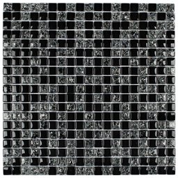 Kit Pastilha de Vidro Galliano com 11 Placas de 30cm X 30cm Rende 1m² Glass Mosaic - 1