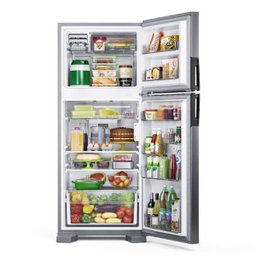 Geladeira Consul Frost Free Duplex 410 litros com Espaço Flex cor Inox - CRM50HK 220V - 4 Geladeira Consul Frost Free Duplex 410 litros com Espaço Flex cor Inox - CRM50HK 220V - 4