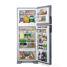 Geladeira Consul Frost Free Duplex 450 litros com Espaço Flex cor Inox - CRM56HK 220V - 4