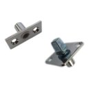 Ver imagem 1 de Kit pivô e bucha para dobradiças de porta de vidro pivotante