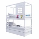 Ver imagem 6 de Treliche Casinha Reta Madeira Maciça Branco Housin