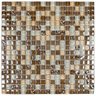 Pastilha de Vidro Galliano de 30cm X 30cm Rende  Glass Mosaic - 1