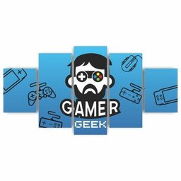 Quadros Decorativos MDF Gamer Geek Jogos Games Sala Quarto - 1