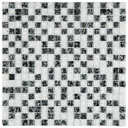 Kit Pastilha de Vidro Galliano com 11 Placas de 30cm x 30cm Rende 1m² Glass Mosaic  - 1