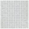 Pastilha de Vidro Ice de 30cm X 30cm Rende  Glass Mosaic - 1