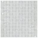 Ver imagem 1 de Pastilha de Vidro Ice de 30cm x 30cm Rende Glass Mosaic Branco/Quebrado