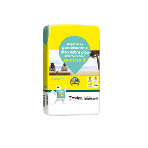Argamassa Externo Porcelanato Piso Piso Quartz 20k Quartzolit