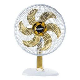 Hélice para Ventilador Mallory Ts40+ / Delfos Ts+ / Air Timer Ts+ 40cm 6 Pás Gold / Dourado - 7