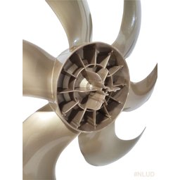 Hélice para Ventilador Mallory Ts40+ / Delfos Ts+ / Air Timer Ts+ 40cm 6 Pás Gold / Dourado - 2