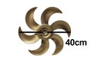 Ver imagem 3 de Hélice para Ventilador Mallory Ts40+ / Delfos Ts+ / Air Timer Ts+ 40cm 6 Pás Gold / Dourado