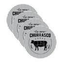 Ver imagem 1 de Sousplat Churrasco Preto - 4 Peças - sem Base