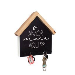 PORTA CHAVES E CORREPONDENCIAS O AMOR MORA AQUI - 3