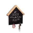 Ver imagem 3 de PORTA CHAVES E CORREPONDENCIAS O AMOR MORA AQUI