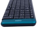 Ver imagem 4 de Kit Teclado e Mouse sem Fio 1200 Dpi Oex Blend Tm404 Verde