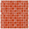 Pastilha de Vidro Ice de 30cm X 30cm Rende  Glass Mosaic - 1