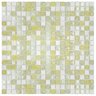 Pastilha de Vidro Mesclada de 30cm X 30cm Rende  Glass Mosaic - 1