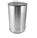 Ver imagem 1 de Lixeira Aço Inox com Pedal 5 Litros 20x30