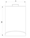 Ver imagem 3 de Lixeira Aço Inox com Pedal 5 Litros 20x30