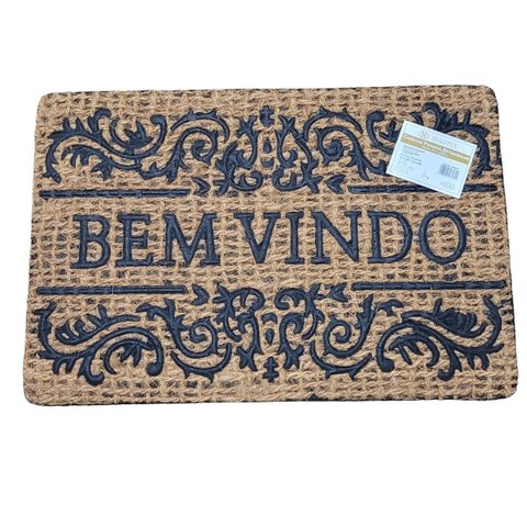 Capacho Antiderrapante Fibra de Coco 0,40x0,60m Panama 1