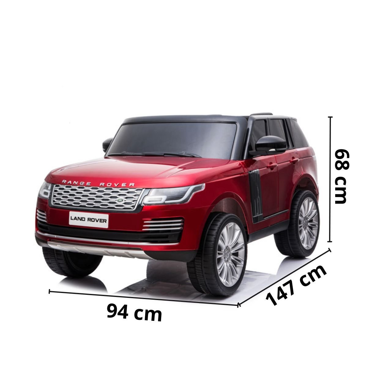 Mini Carro Elétrico Infantil 24v Range Rover Banco de Couro Mp5 Controle Brinqway Bw-122mp5 Bw-122mp - 2