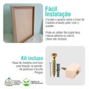 Ver imagem 4 de Kit Luxo 4 Quadros Verde Folhagens Abstrato Boho Bege Sala Cozinha com Moldura Caixa Alta 40cm Ref02